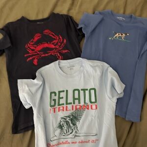 Youth Boy - LOT of 3 JCrew CrewCuts Tees